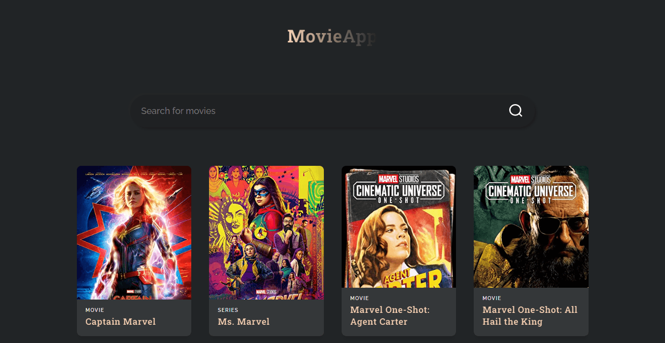 Movie App