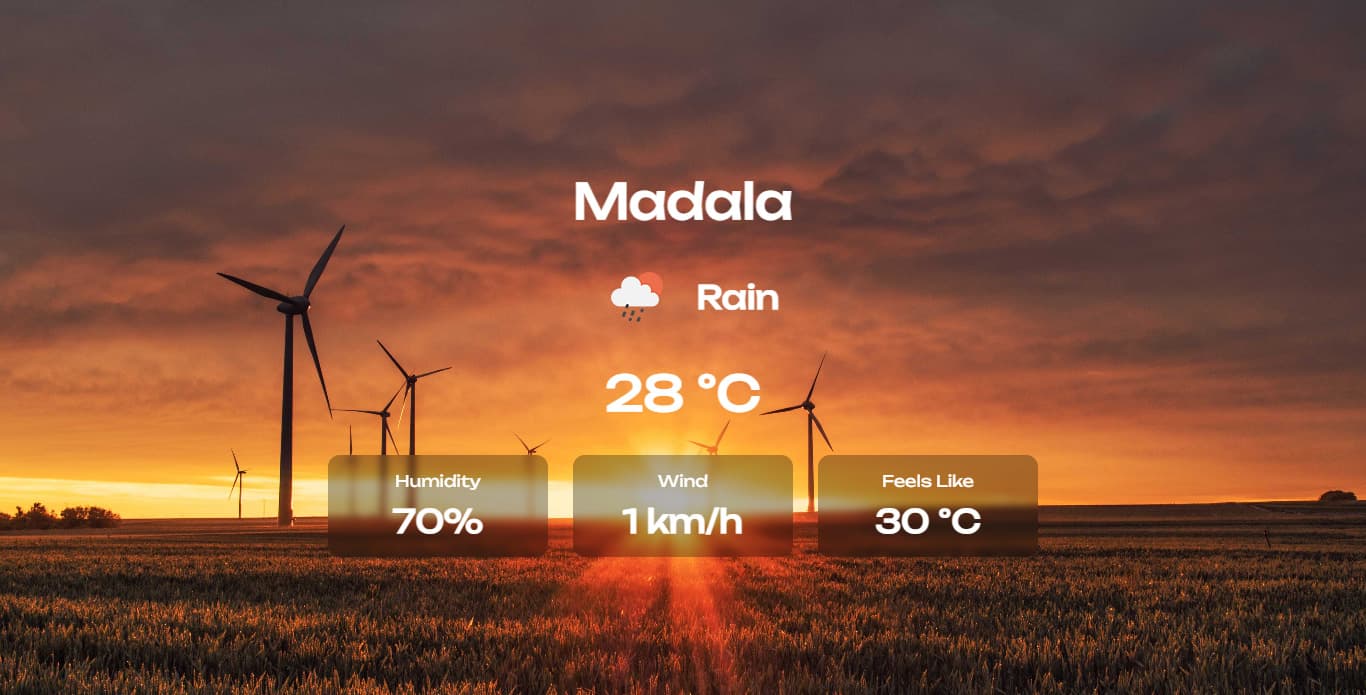 Weather App